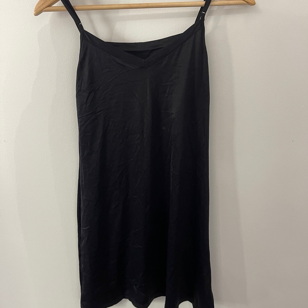 Black tank top dress